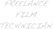 Freelance film technician